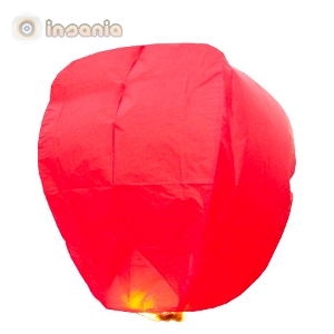Balão Voador Vermelho
