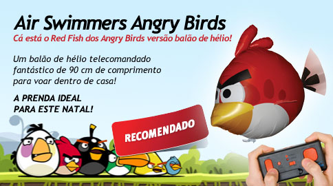 Balão de hélio Angry Birds