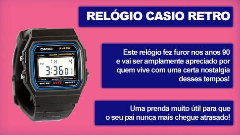 Relógio Casio F-91W